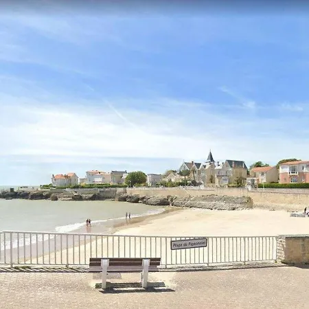 Maison Face Mer Avec Grande Terrasse, Studio Independant Et Parking Prive - Plage Du Pigeonnier - Fr-1-494-166 Royan
